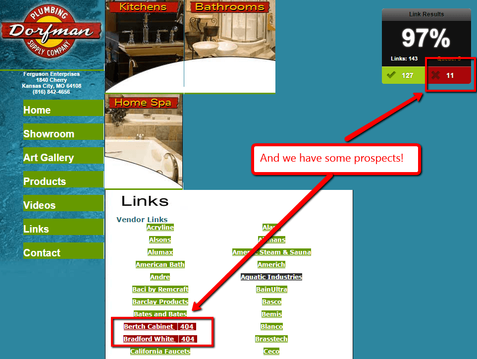 Broken Link Building with Check My Links