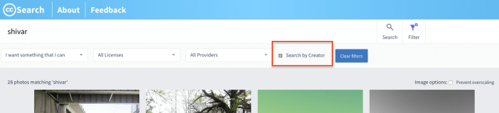 Creative Commons Search