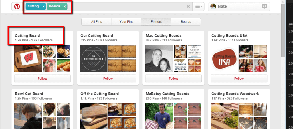 Pinterest Boards