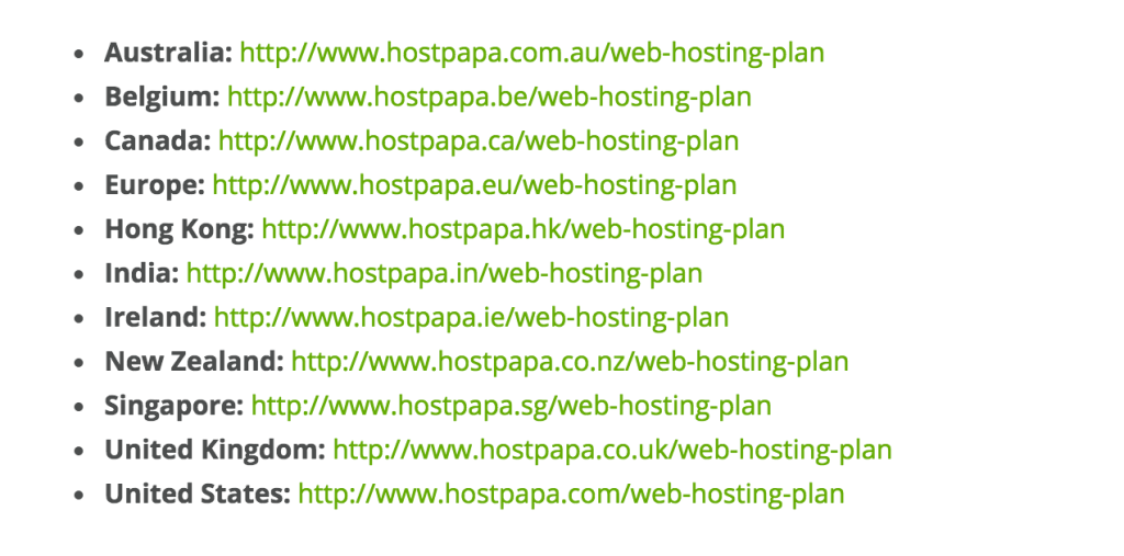 HostPapa International Marketing