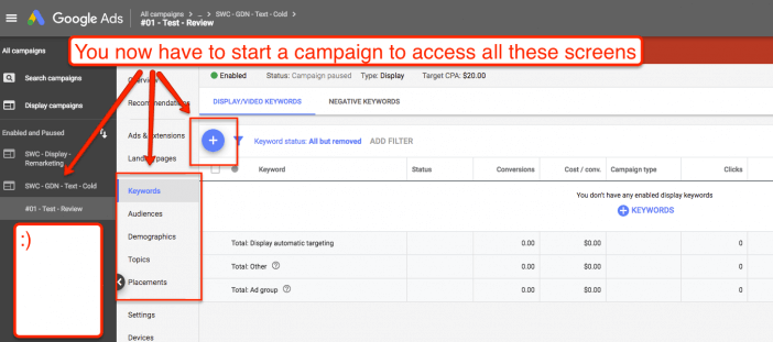 Access Display Planner Location