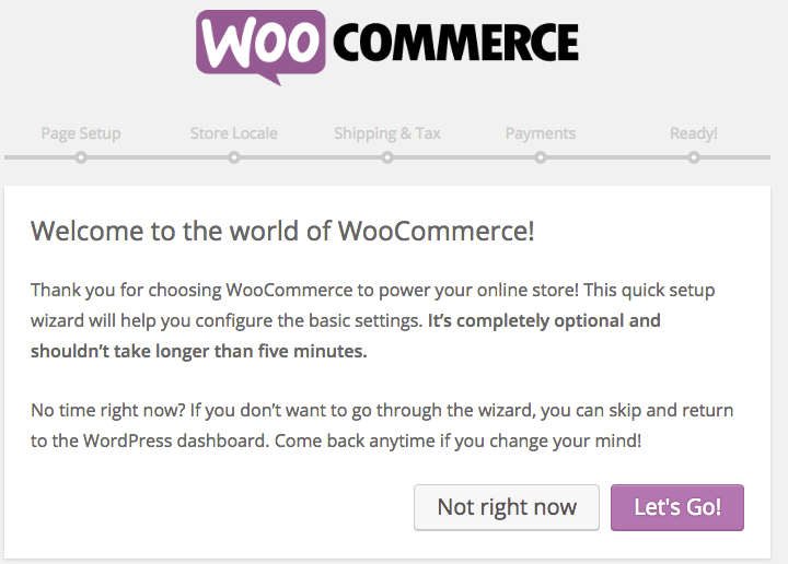 Woocommerce Wizard