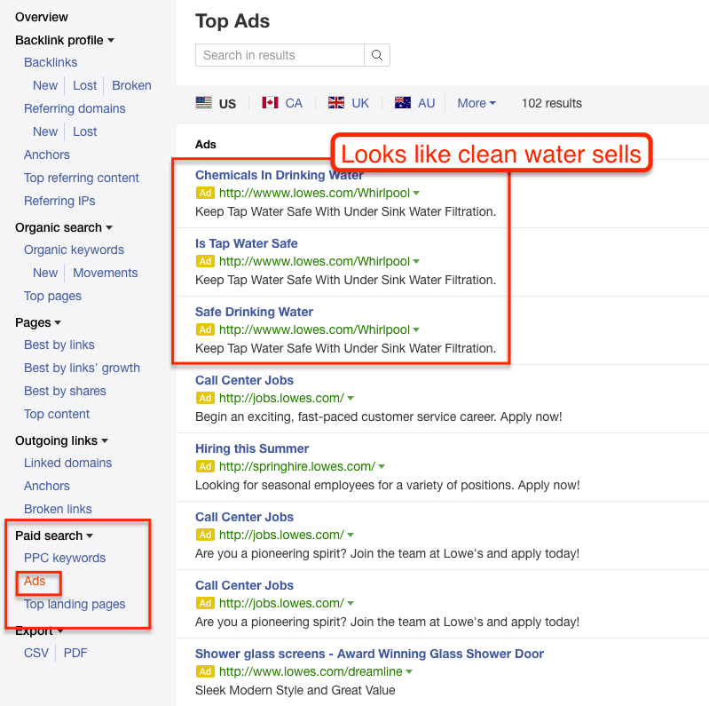 Steal Ads