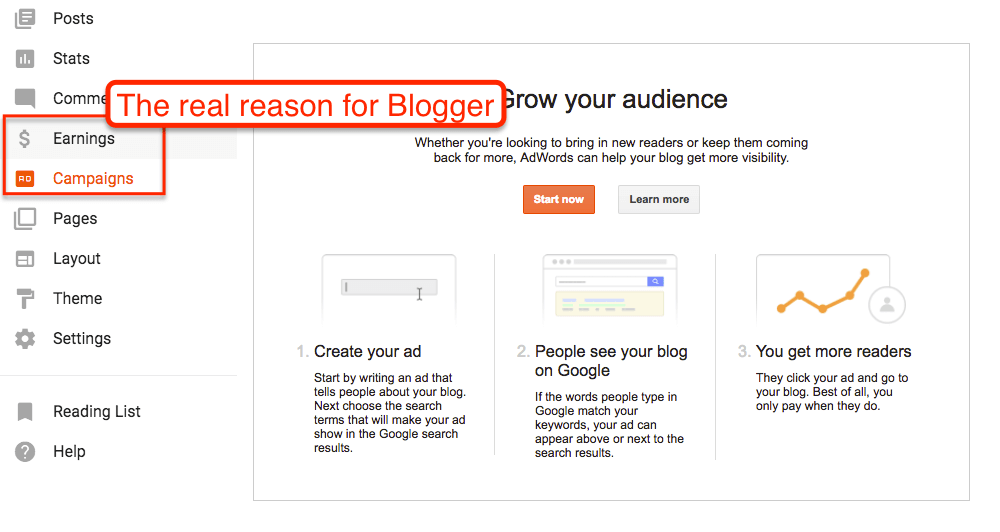 Blogger Ads