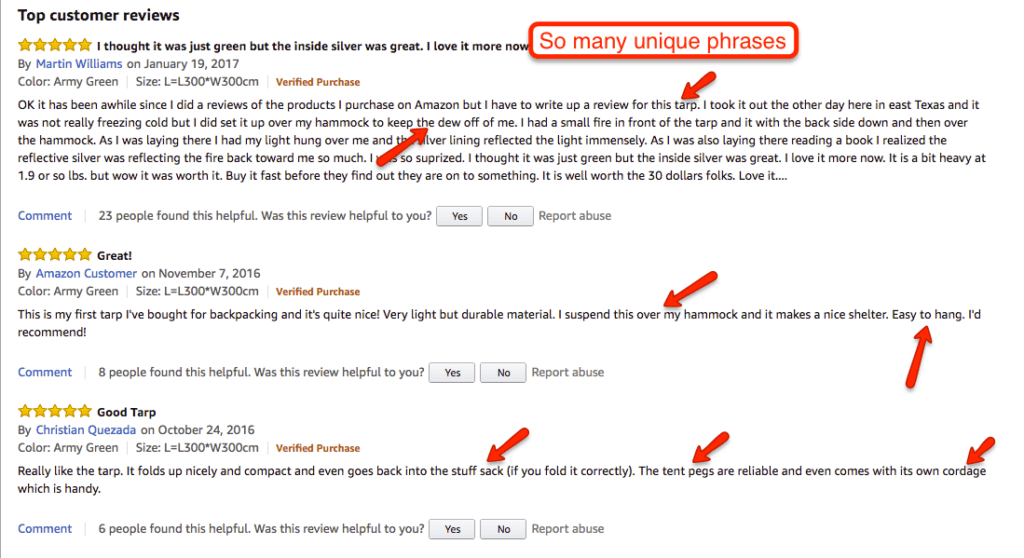 Amazon Read Reviews