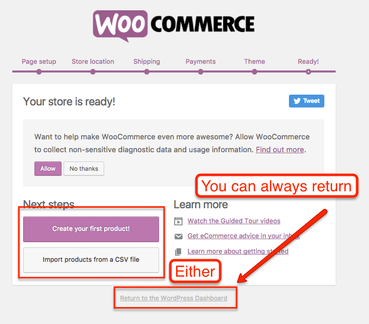 WooCommerce Finished