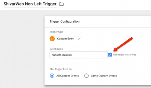 5 Non-left Trigger