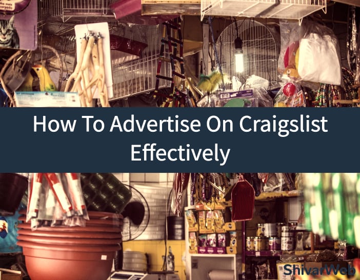 How To Advertise On Craigslist Effectively