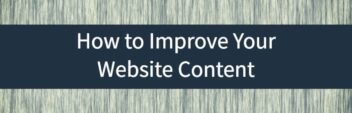 How to Improve Your Website Content