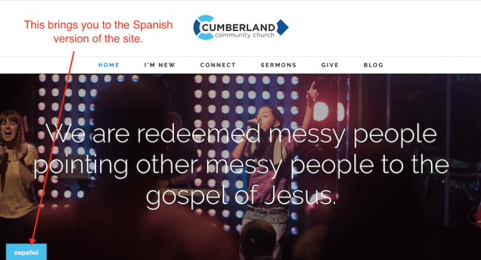 Cumberland Community Church Spanish Version