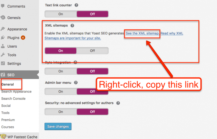 Yoast XML Sitemaps