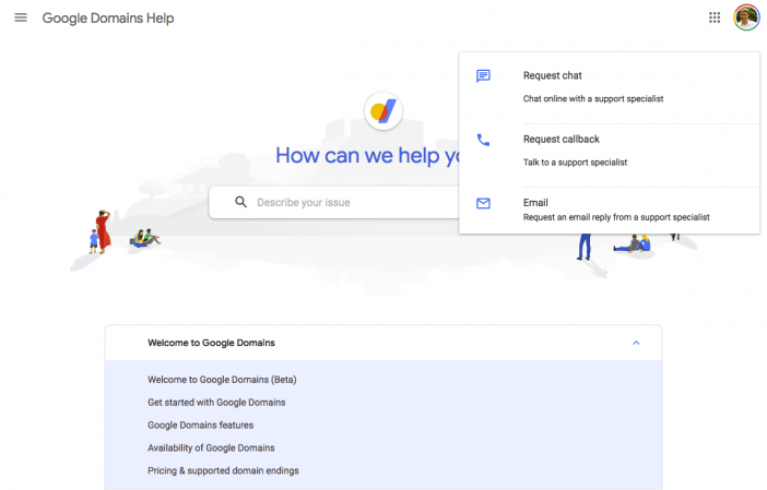 Google-Domains-Support