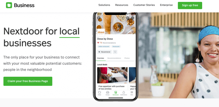 Nextdoor for Enterprise Businesses