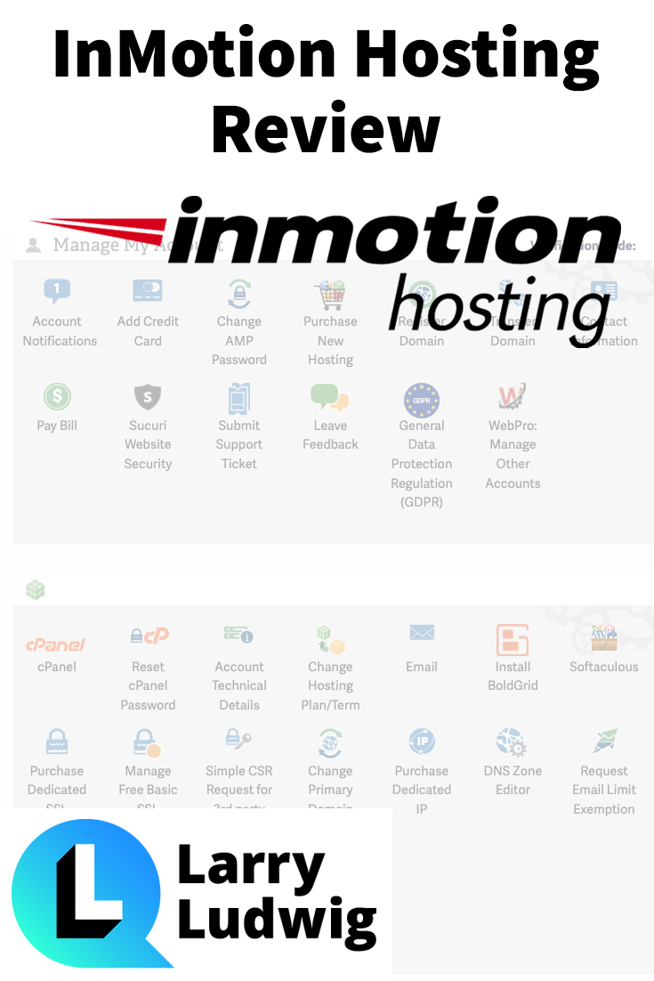 inmotion hosting review pinterest
