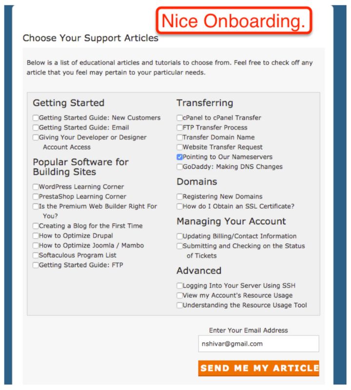 Web Hosting Hub support articles
