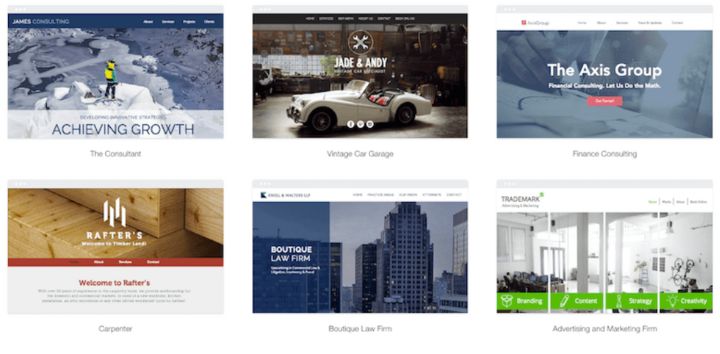 Wix Business Templates