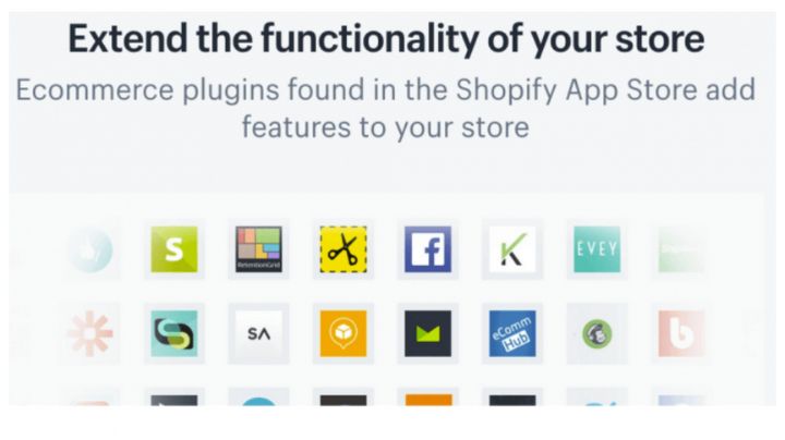 Shopify app store 