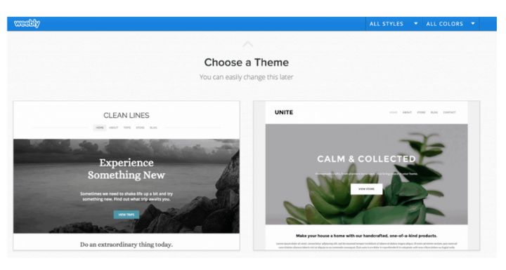 weebly themes